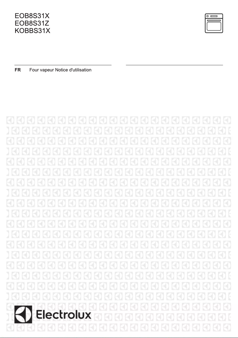 Page n°1 - Manuel utilisateur Electrolux EOB8S31X