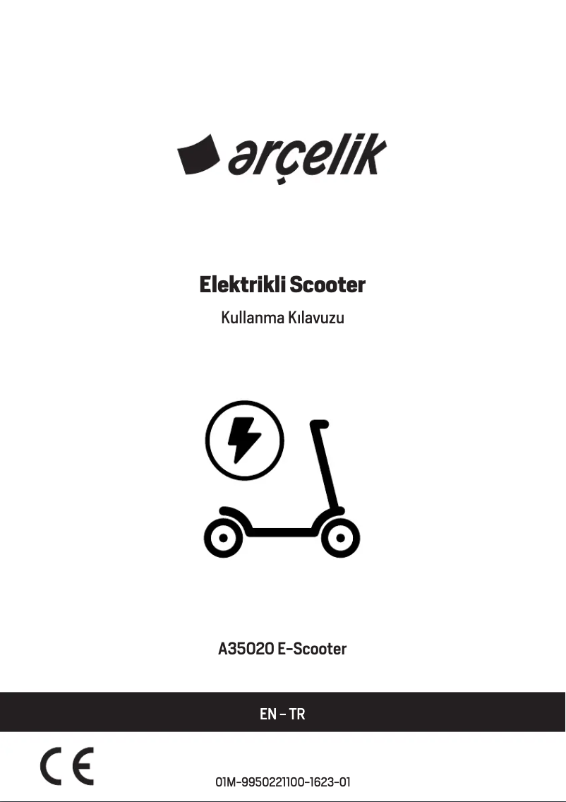 Page 1 de la notice Manuel utilisateur Arçelik A35020