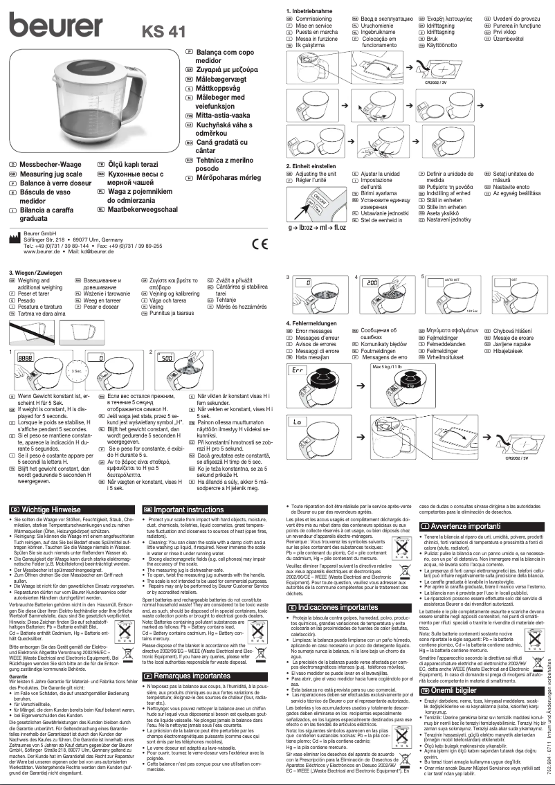 Image de la première page du manuel de l'appareil KS41