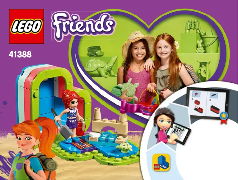 Page 1 de la notice Manuel utilisateur Lego Friends 41388