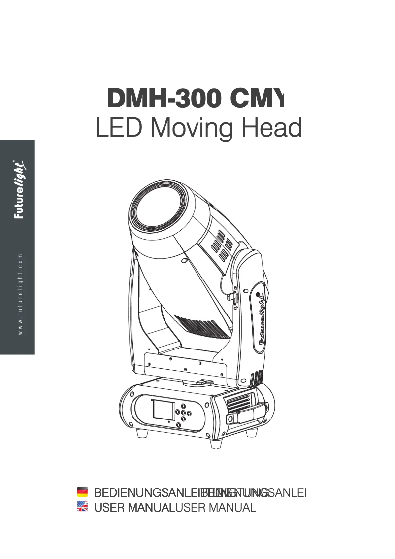 Page n°1 - Manuel utilisateur Futurelight DMH-300 CMY