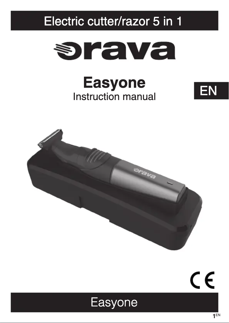 Page n°1 - Manuel utilisateur Orava Easyone