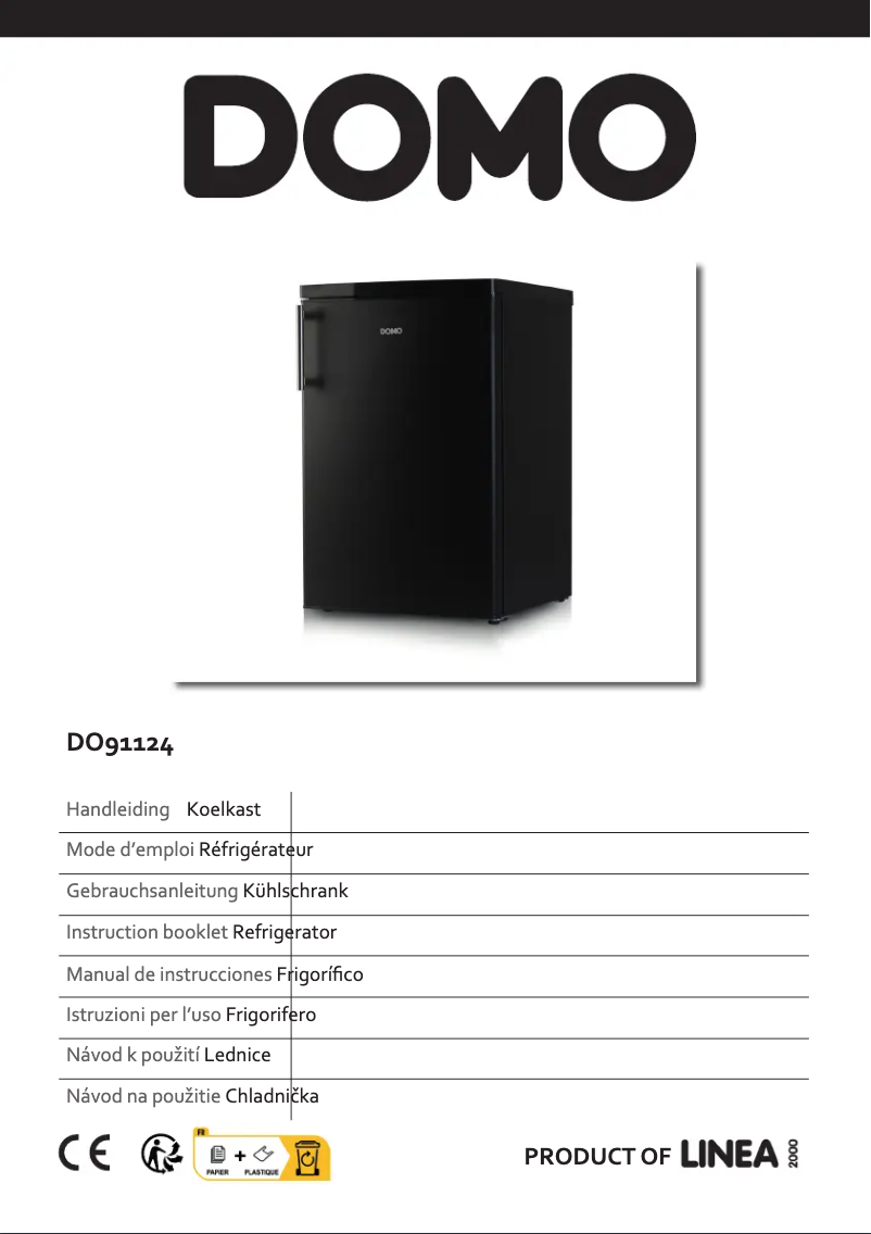 Image de la première page du manuel de l'appareil DO91124