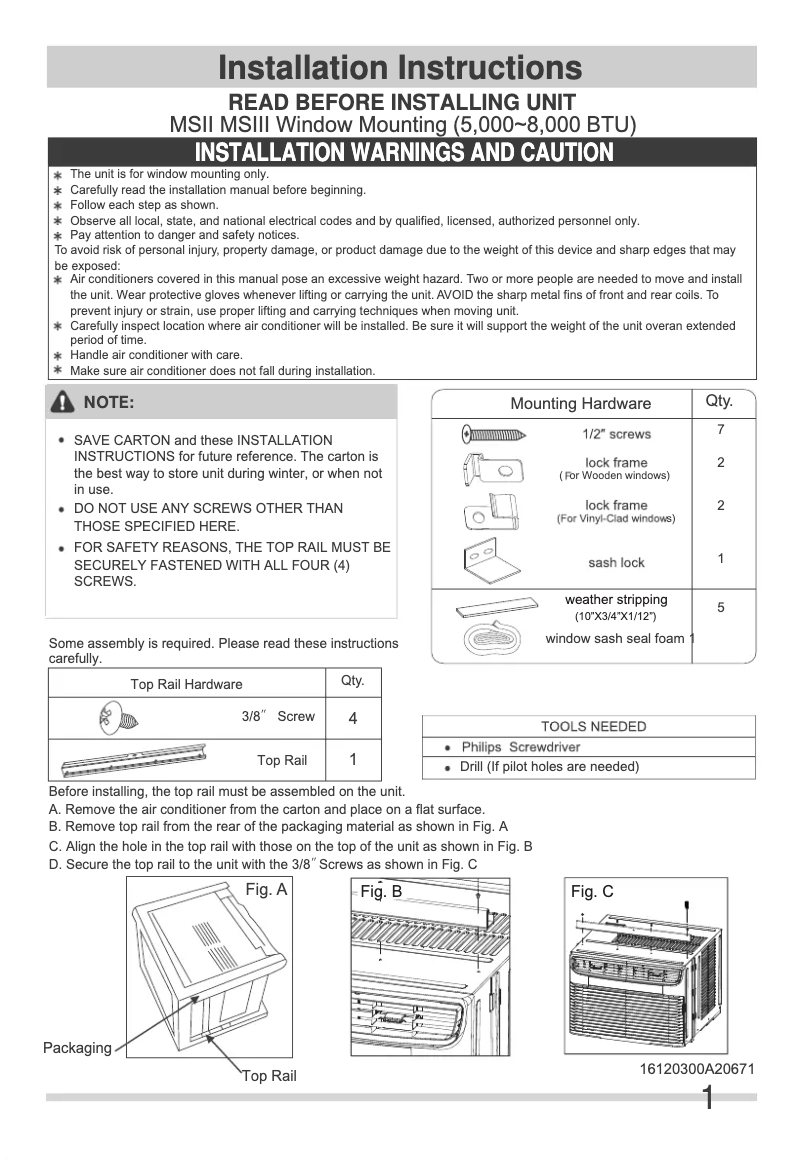 Image de la première page du manuel de l'appareil FHWW063WBE