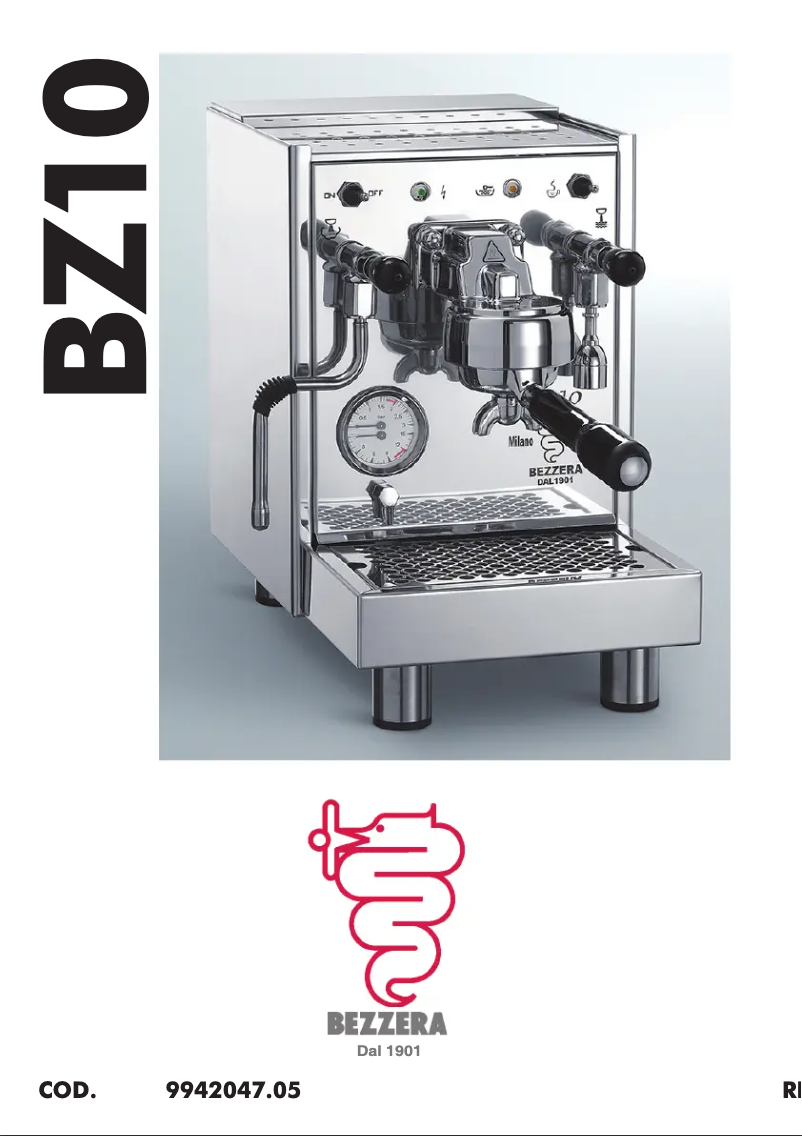 Image de la première page du manuel de l'appareil BZ10