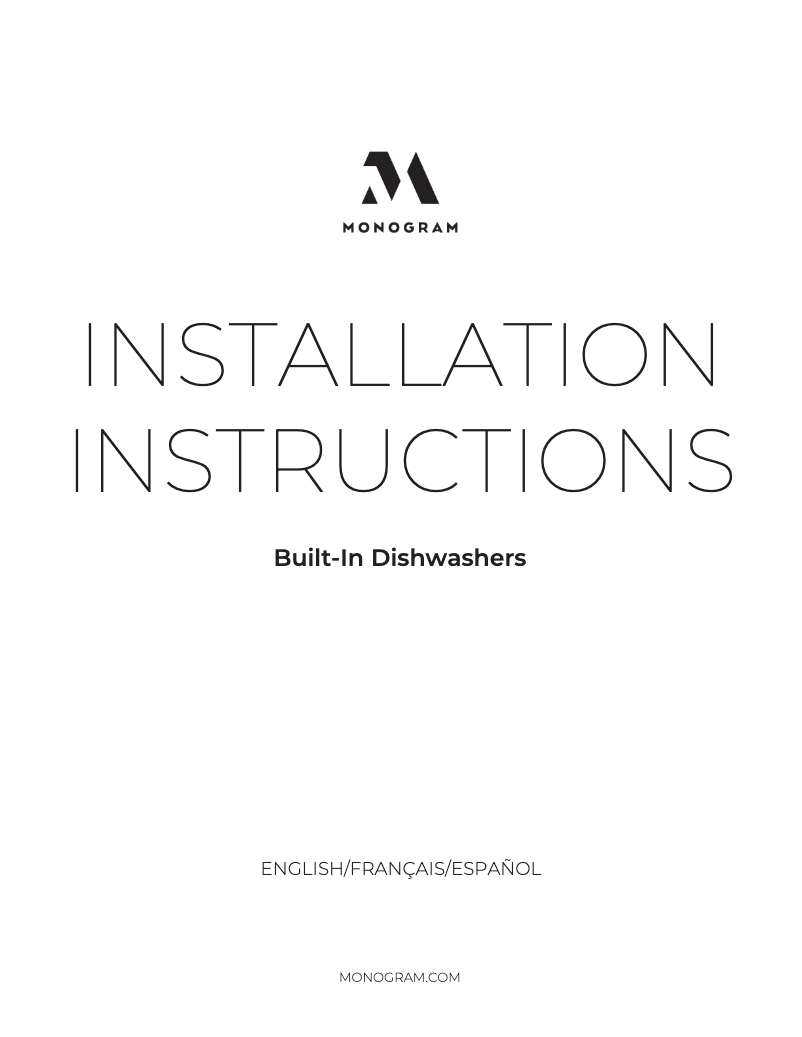 Imagen de la primera página del manual del dispositivo ZDT165SILII