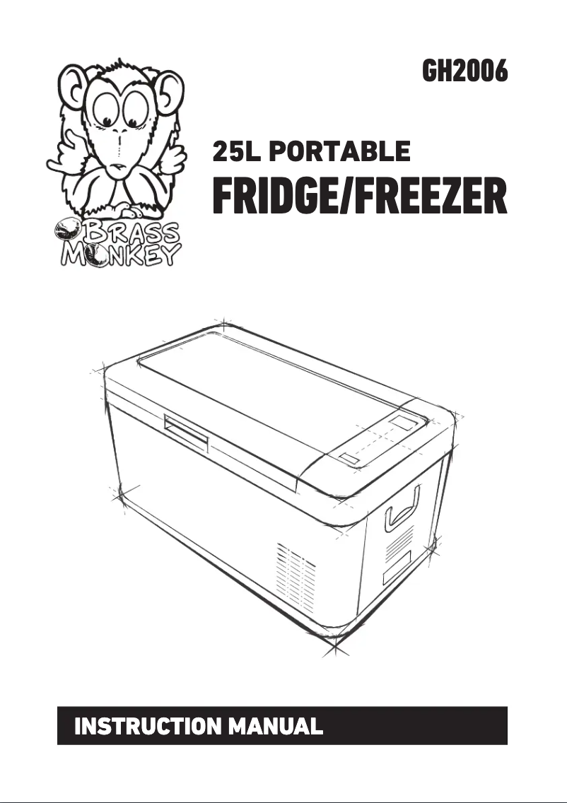 Page 1 de la notice Manuel utilisateur Brass Monkey GH2006