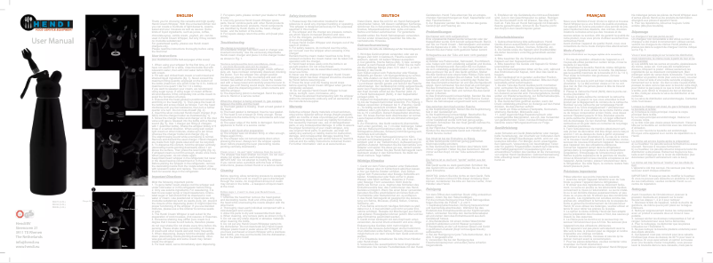 Image de la première page du manuel de l'appareil 588086