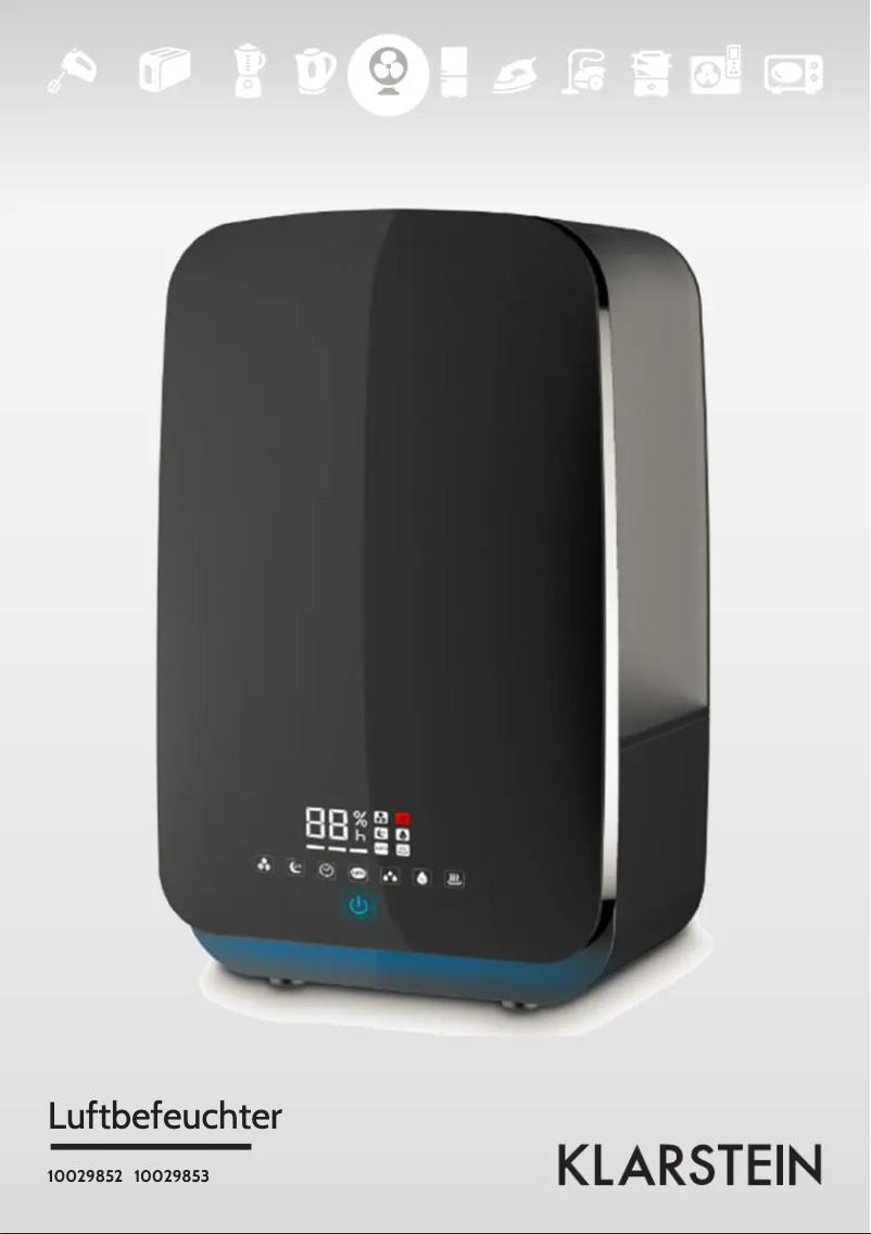 Page n°1 - Manuel utilisateur Klarstein 10029853