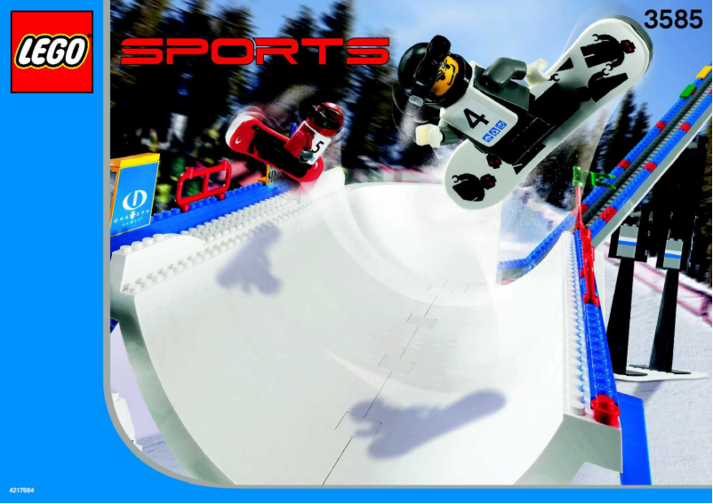Page n°1 - Manuel utilisateur Lego Snowboard Super Pipe
