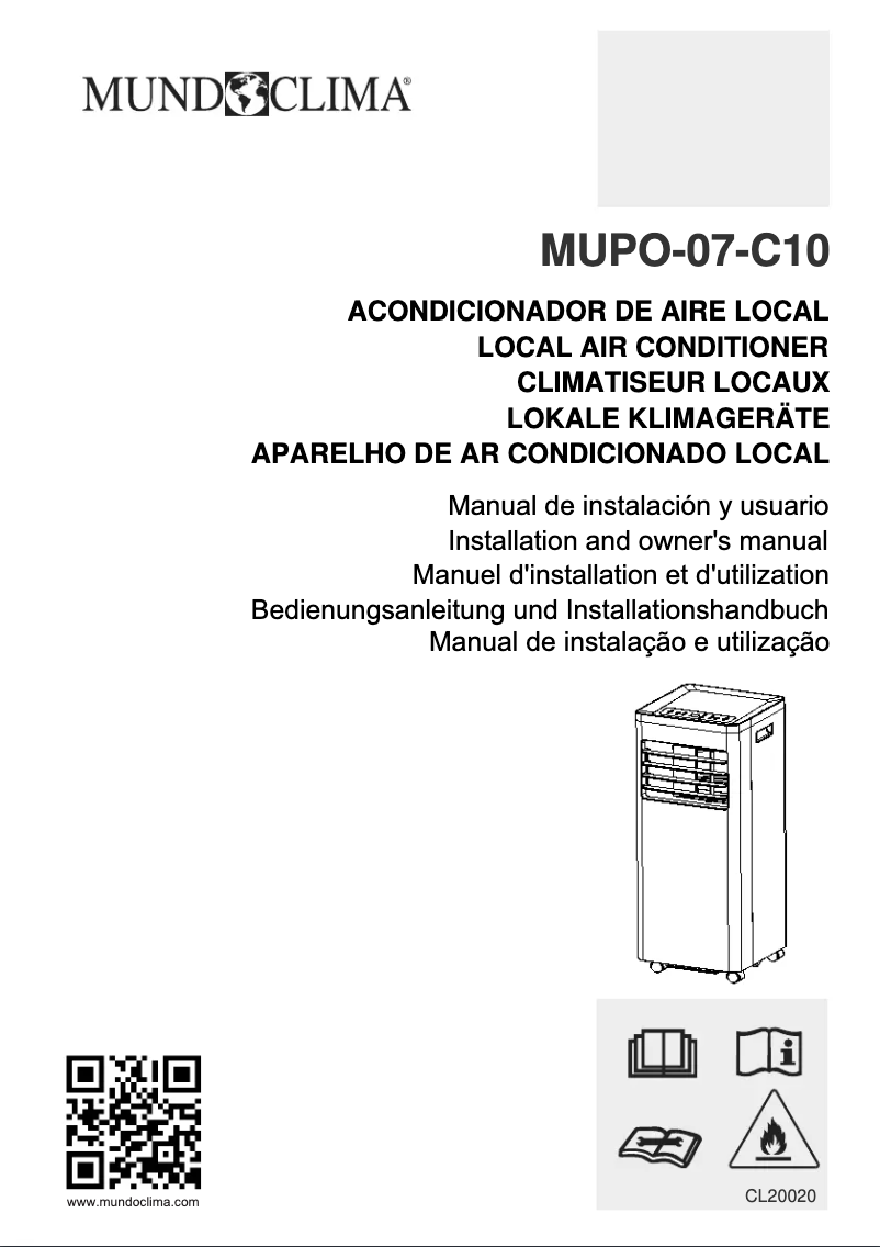 Image de la première page du manuel de l'appareil MUPO-07-C10