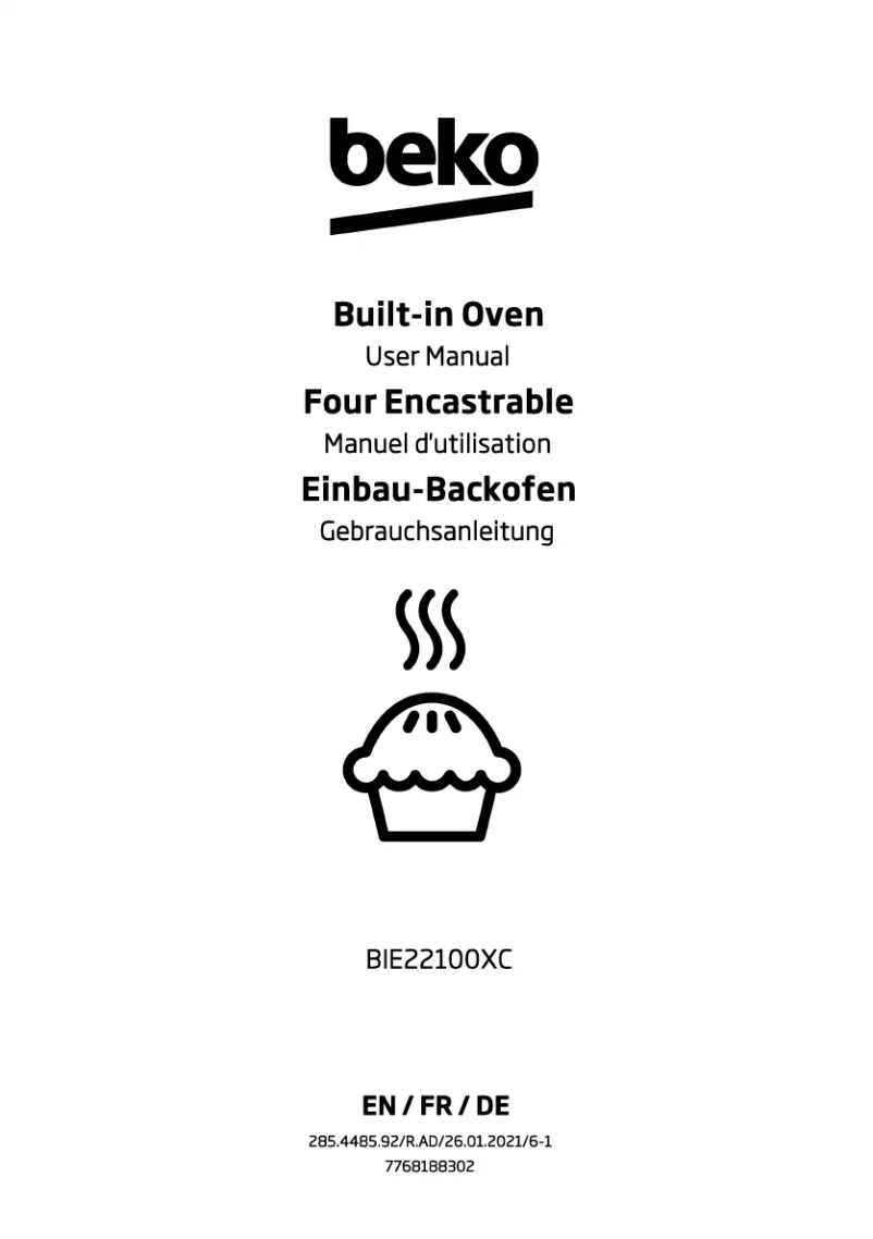 Image de la première page du manuel de l'appareil BIE 22100 XC