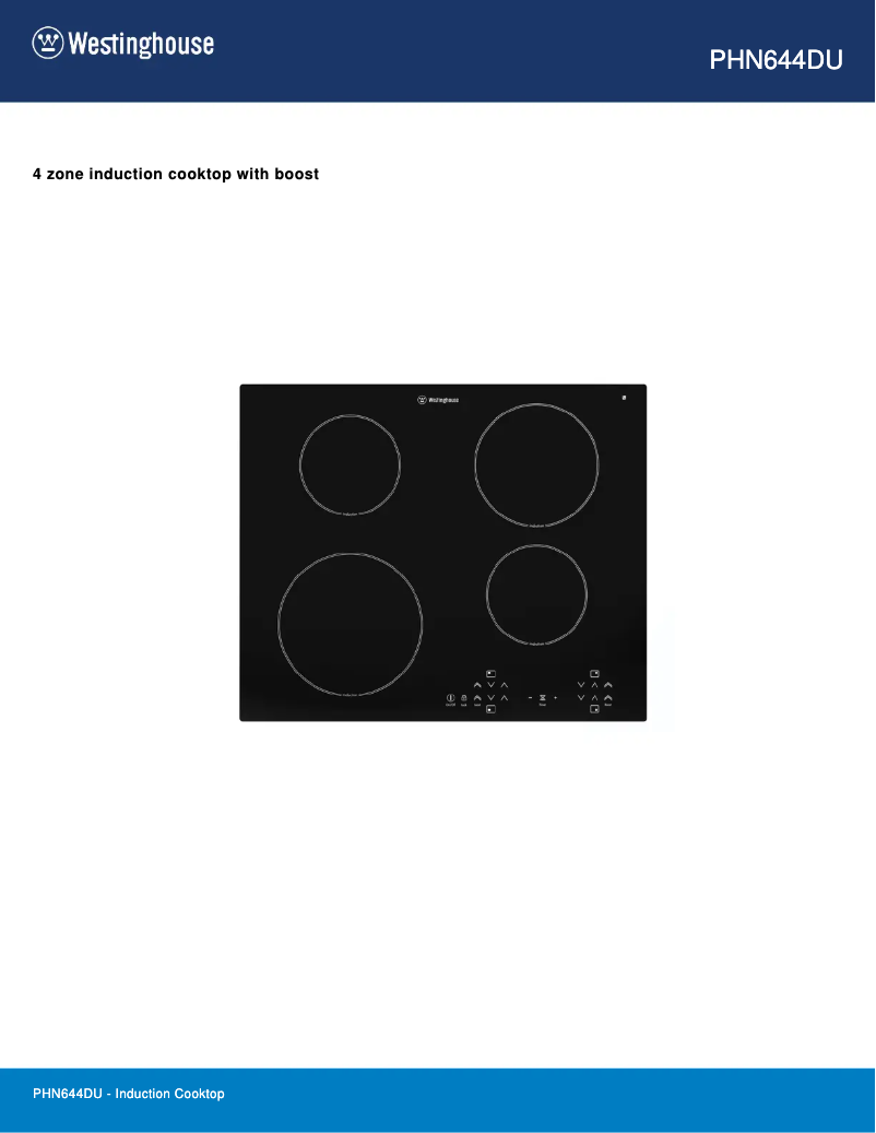 Image de la première page du manuel de l'appareil PHN644DU