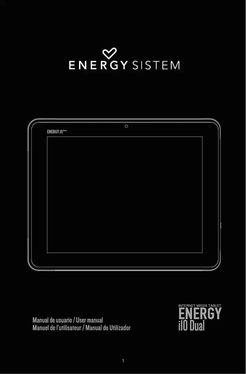 Page n°1 - Manuel utilisateur Energy Sistem I10 Dual