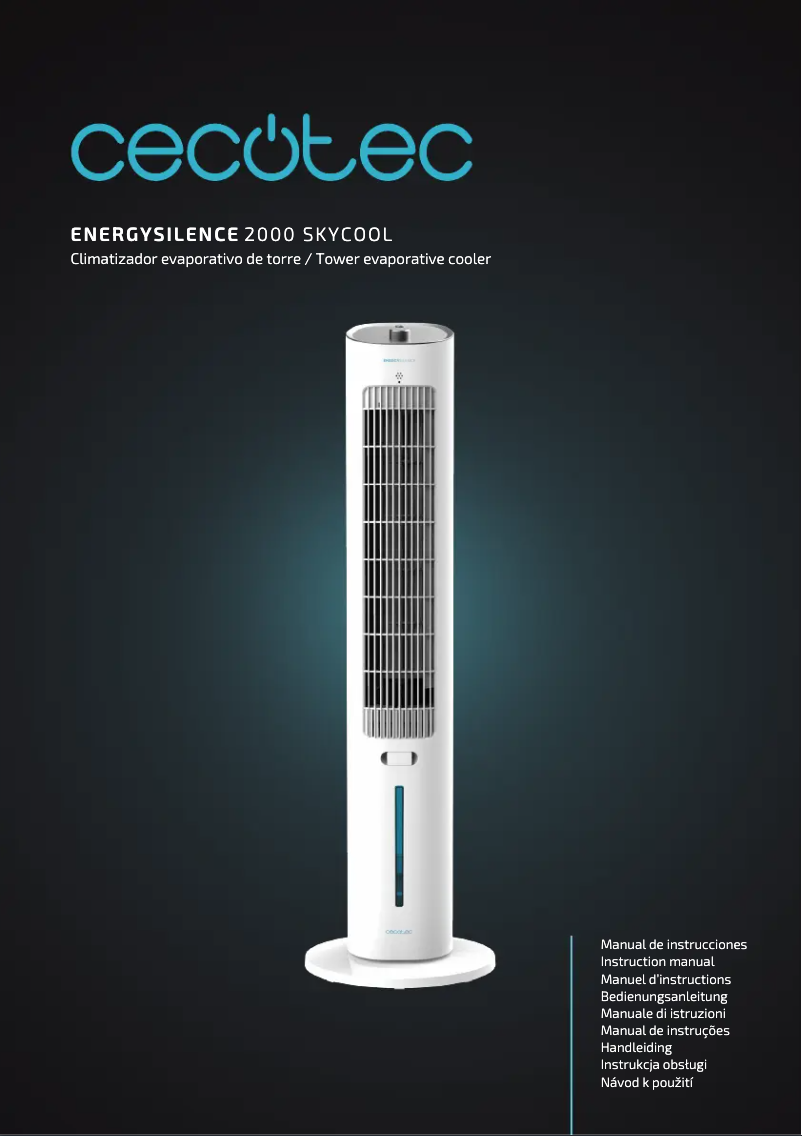 Page 1 de la notice Manuel utilisateur Cecotec EnergySilence 2000 SkyCool
