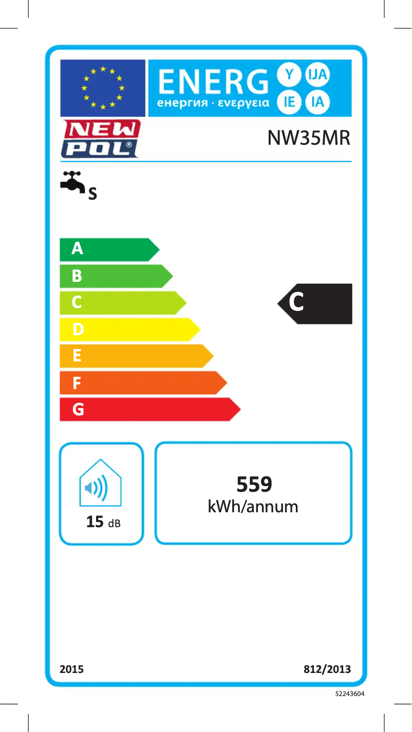 Page 1 de la notice Manuel utilisateur New Pol NW35MR