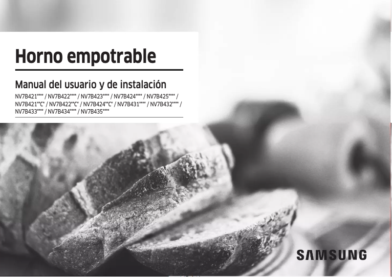 Page 1 de la notice Manuel utilisateur Samsung NV7B42304CK