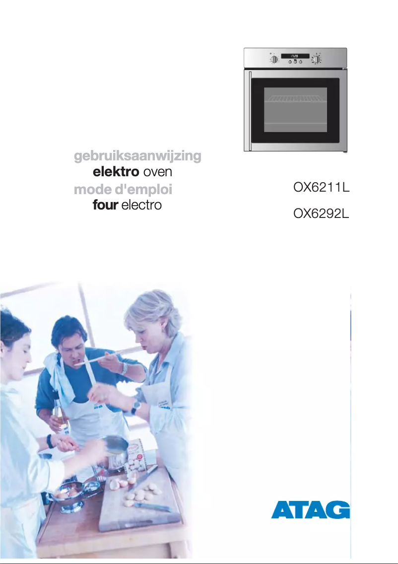 Page n°1 - Manuel utilisateur Atag OX6292L
