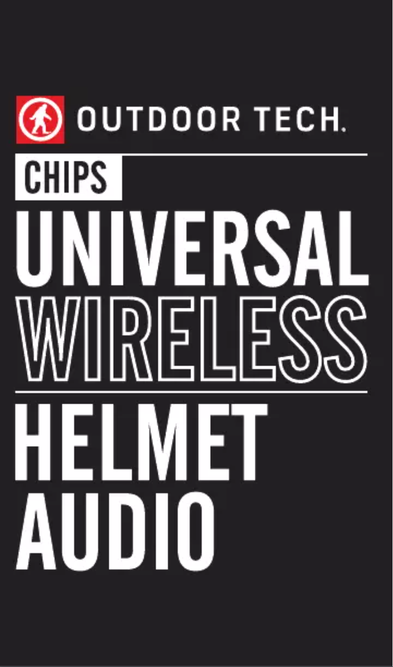 Page 1 de la notice Manuel utilisateur Outdoor Tech Chips