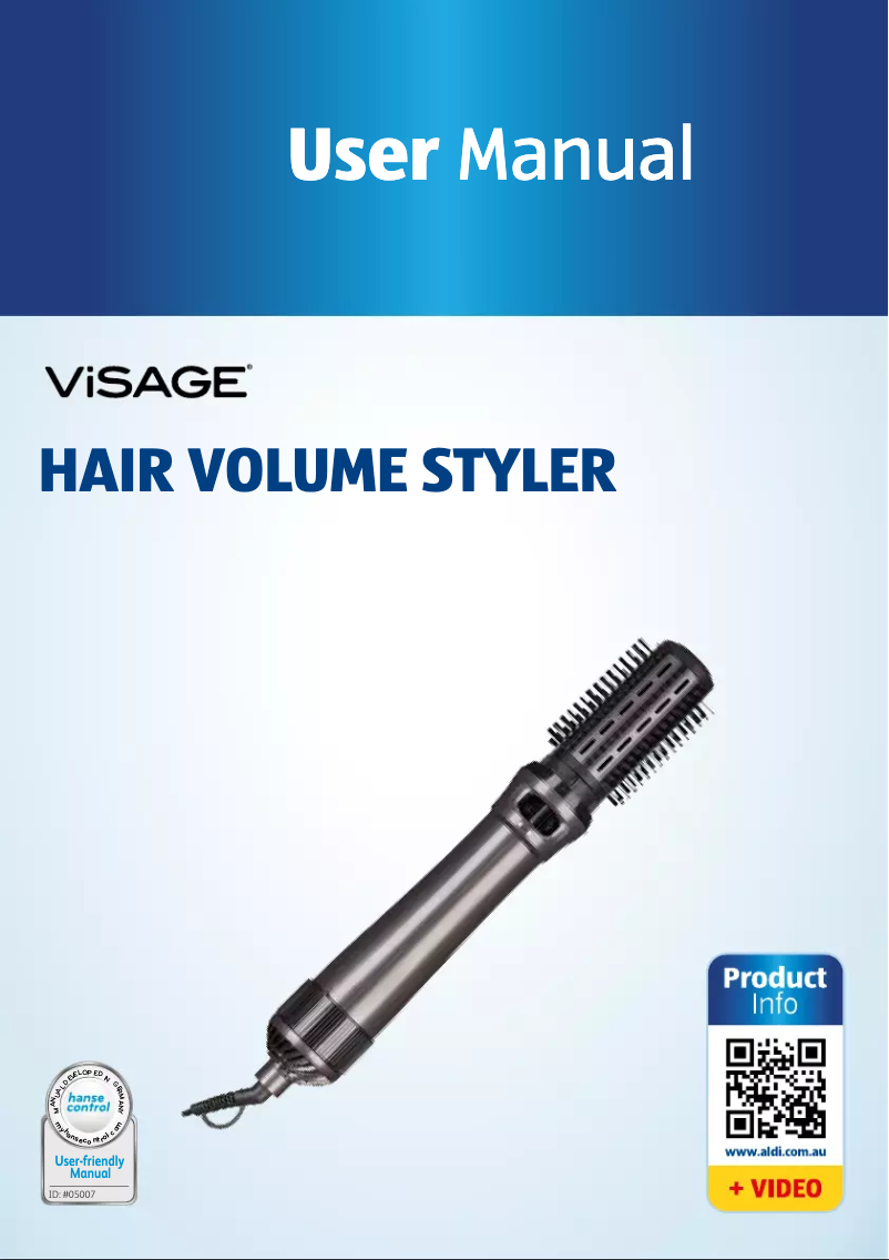 Page n°1 - Manuel utilisateur Visage GT-HABri-02