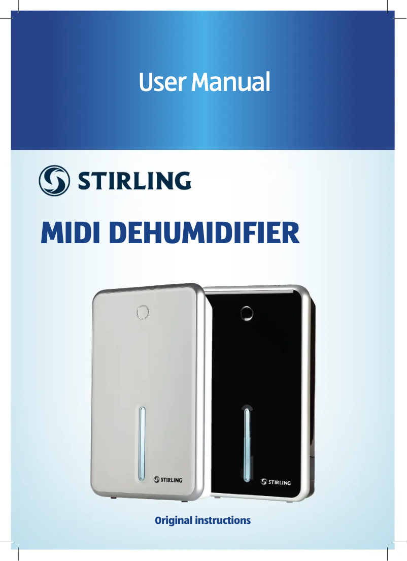 Image de la première page du manuel de l'appareil GT-SF-KLE-01