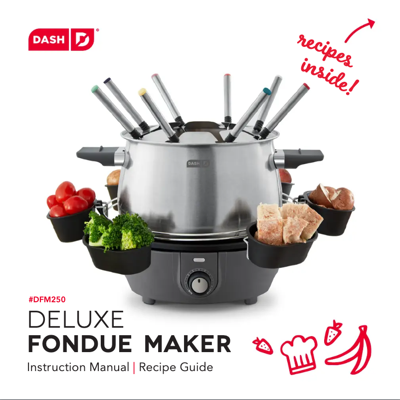 Page n°1 - Manuel utilisateur Dash Deluxe DFM250GBGY04