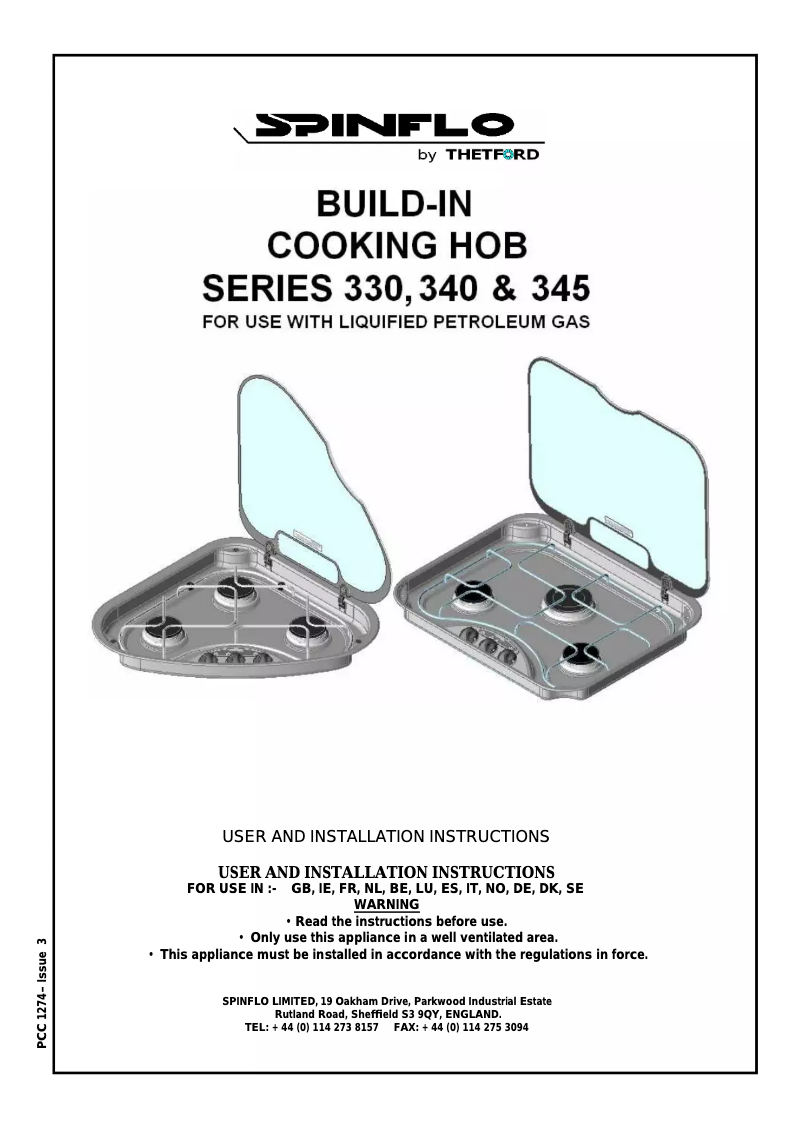 Image de la première page du manuel de l'appareil Basic Line 340