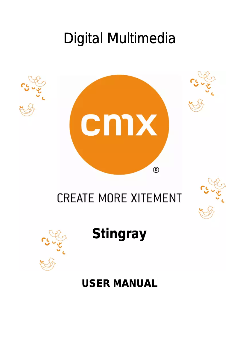 Page n°1 - Manuel utilisateur CMX Stingray
