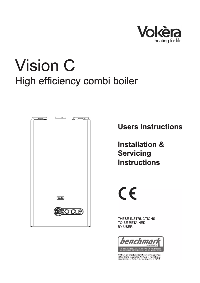 Page 1 de la notice Manuel utilisateur Vokèra Vision 25C