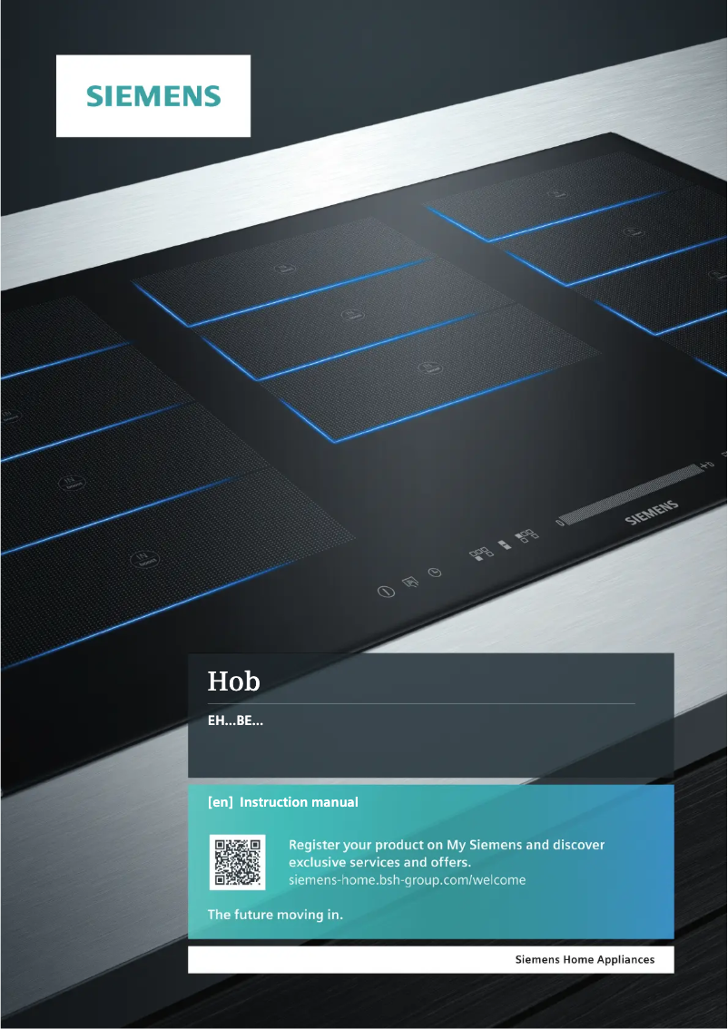 Page 1 de la notice Manuel utilisateur Siemens EH645BEB1E