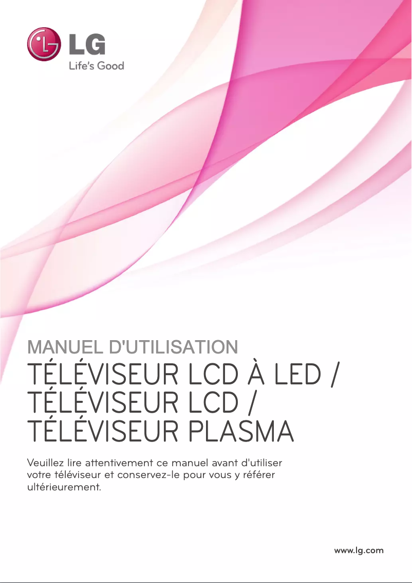 Página 1 del manual Manual de usuario LG 50PZ570S