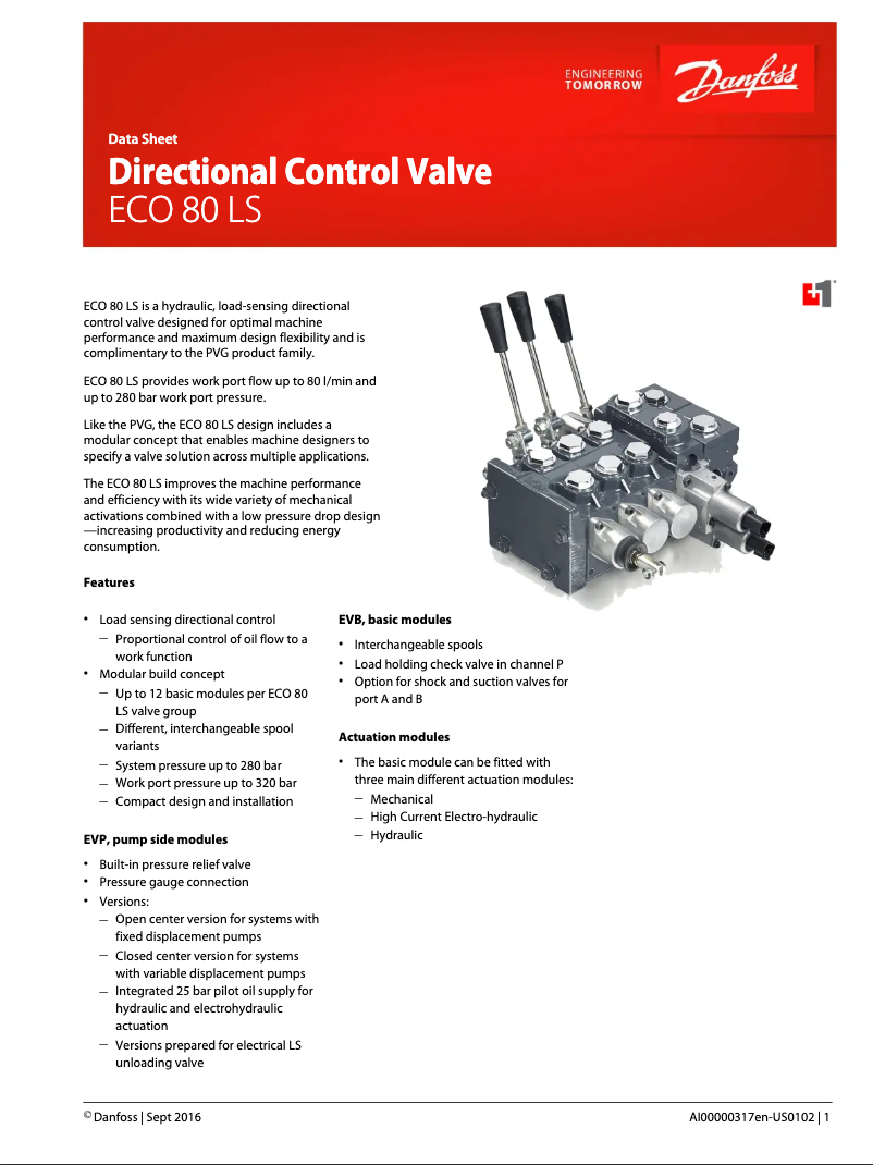 Image de la première page du manuel de l'appareil ECO 80