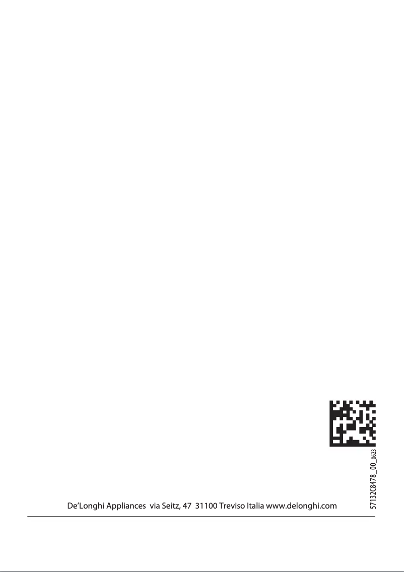 Page n°1 - Manuel utilisateur DeLonghi Magnifica Start ECAM220.61.W