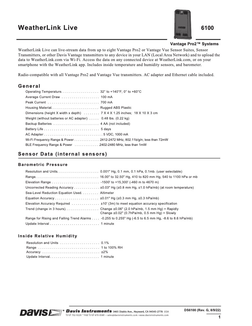 Image de la première page du manuel de l'appareil DAV-6100