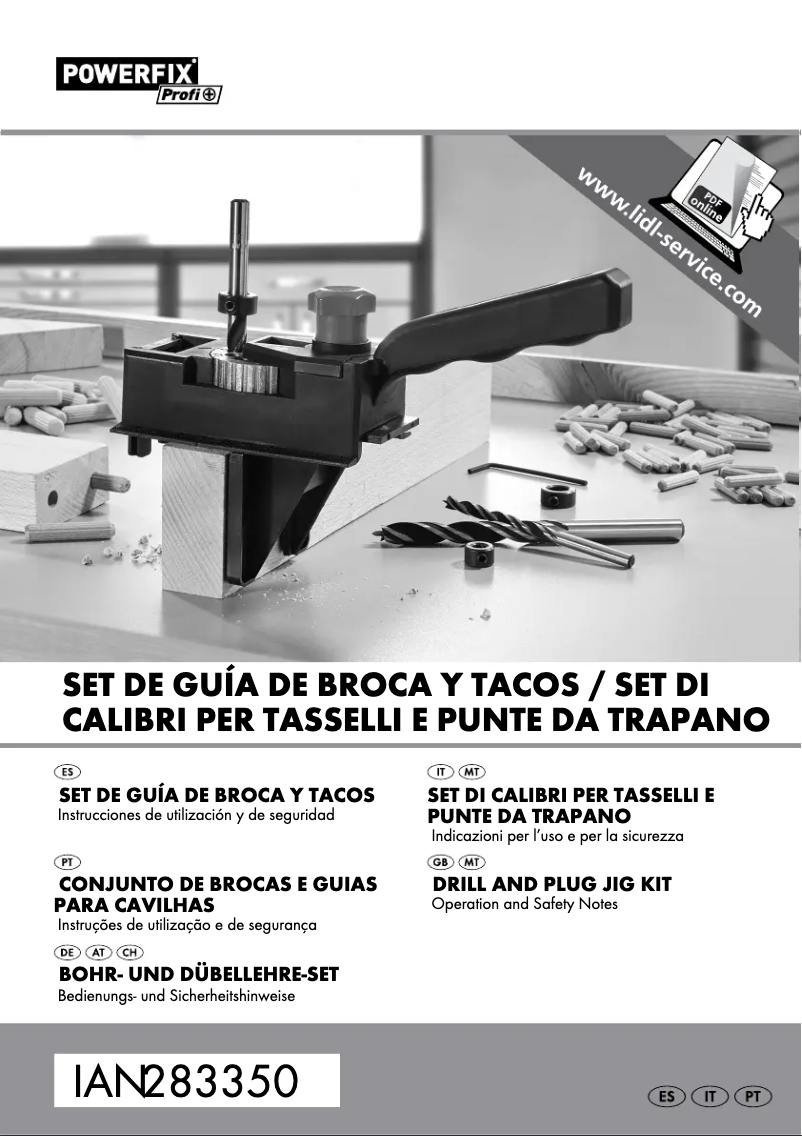 Página 1 del manual Manual de usuario Powerfix HG01976