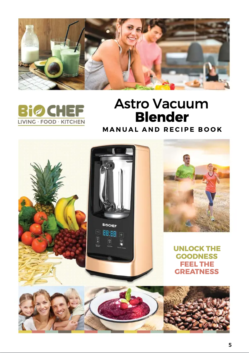 Página 1 del manual Manual de usuario BioChef Astro