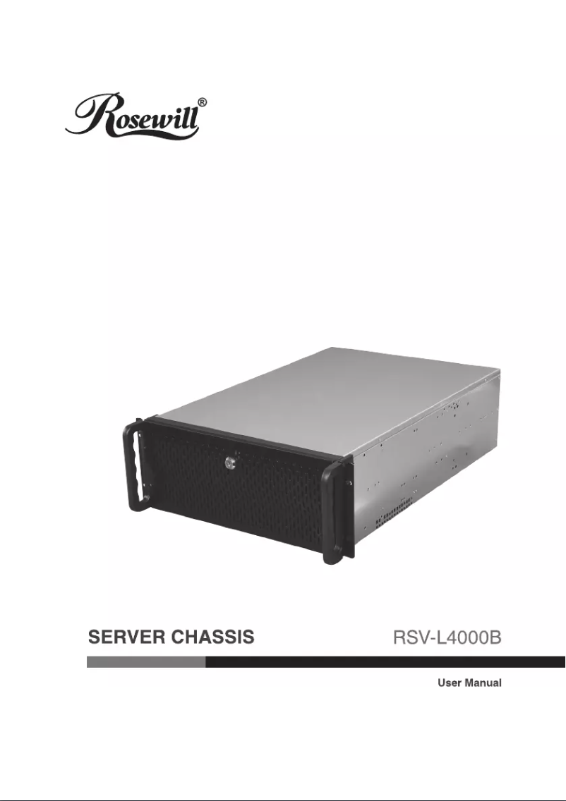 Page n°1 - Manuel utilisateur Rosewill RSV-L4000B