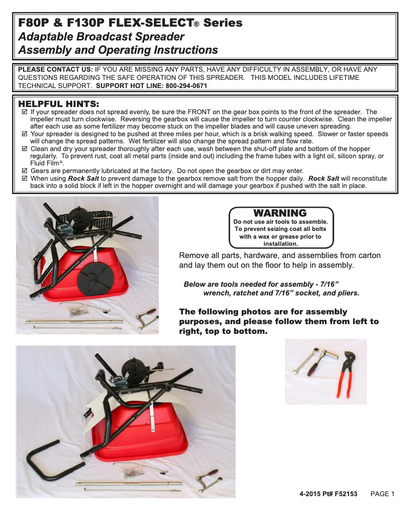 Image de la première page du manuel de l'appareil S80 PRO