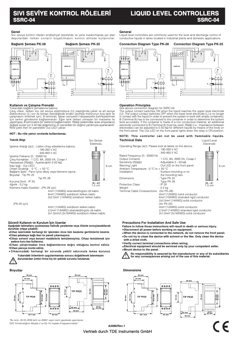 Página 1 del manual Manual de usuario ENTES SSRC-04