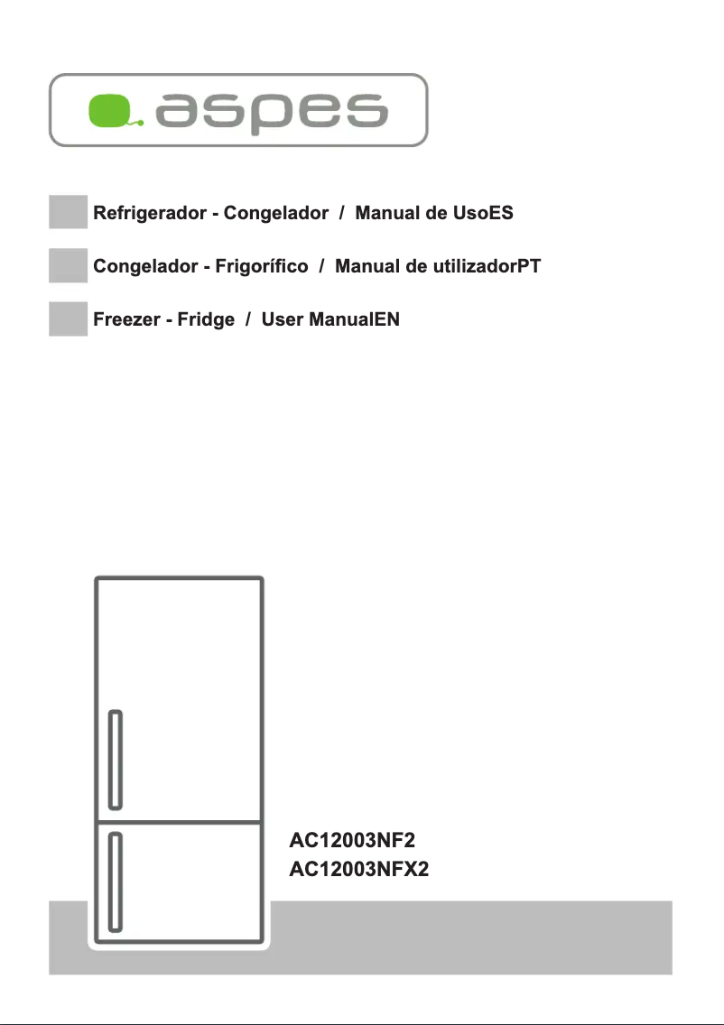 Image de la première page du manuel de l'appareil AC12003NFX2