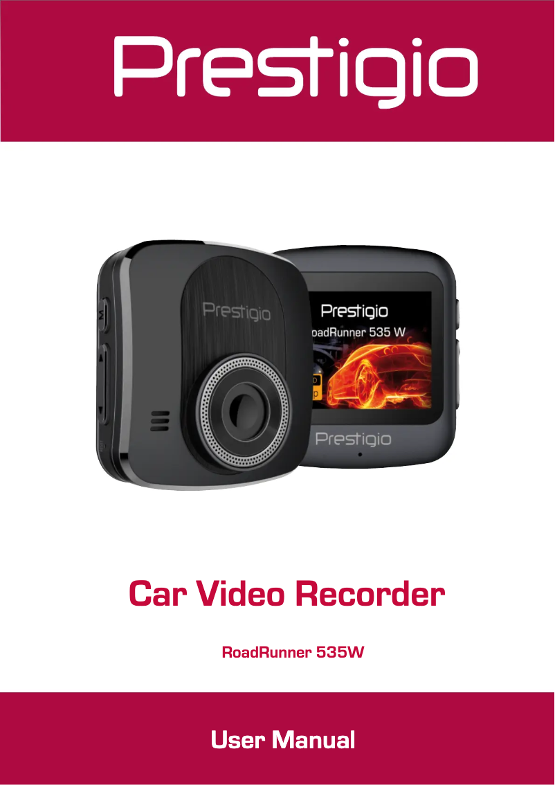 Página 1 del manual Manual de usuario Prestigio RoadRunner 535W