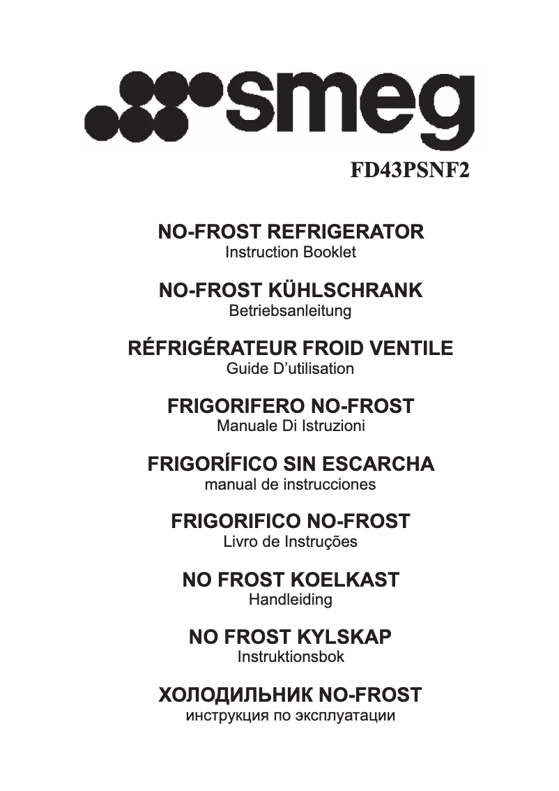 Image de la première page du manuel de l'appareil FD43PSNF2