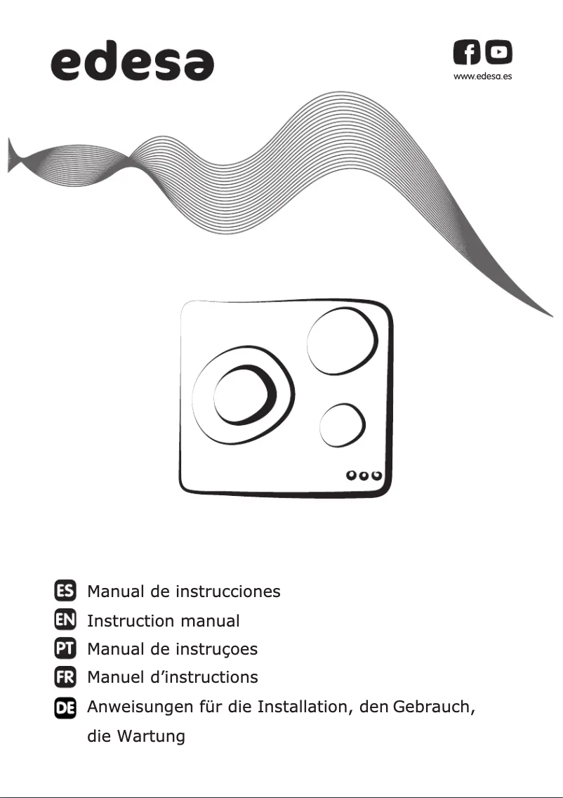 Page 1 de la notice Manuel utilisateur Edesa EIT-6329 B