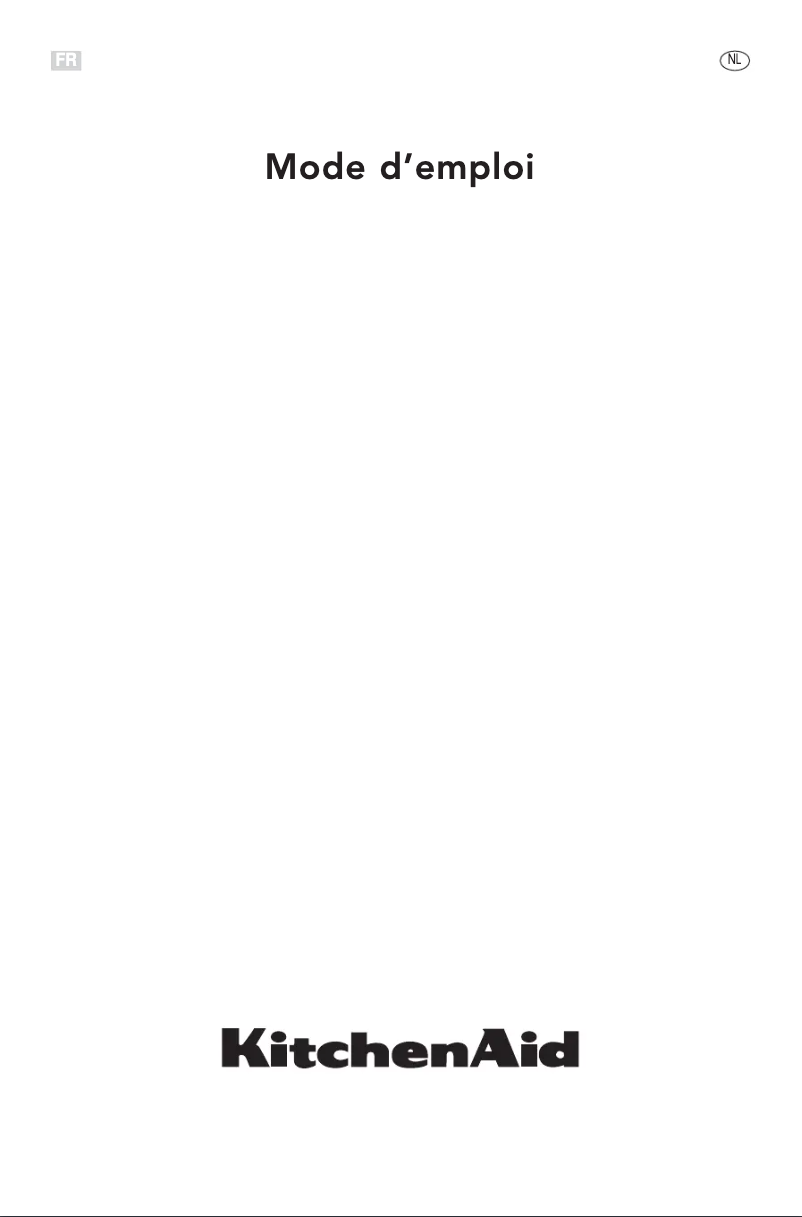 Page n°1 - Manuel utilisateur KitchenAid KHMP5 77510