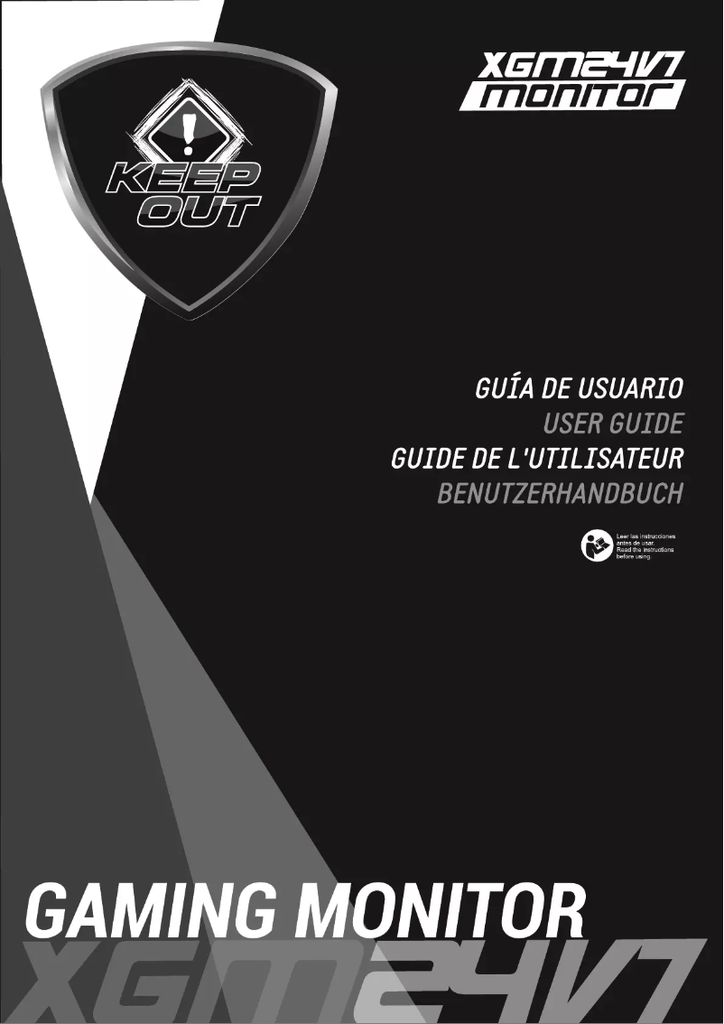 Page 1 de la notice Manuel utilisateur KeepOut XGM24V7