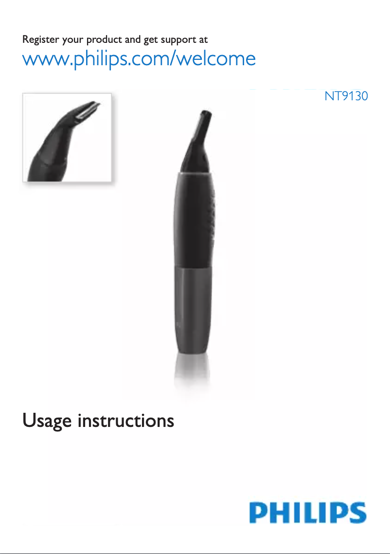 Image de la première page du manuel de l'appareil AV8350