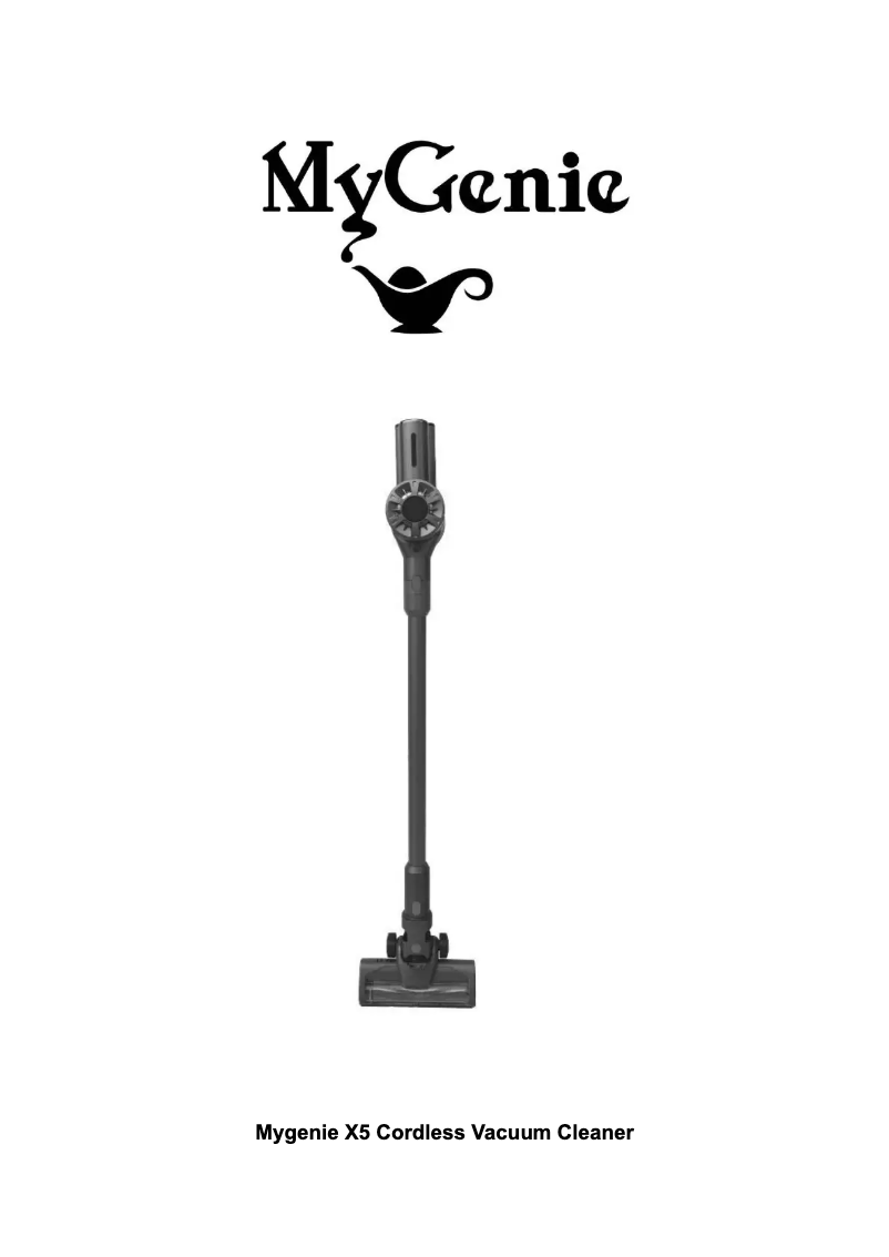 Image de la première page du manuel de l'appareil X5