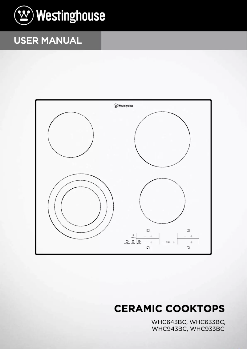 Image de la première page du manuel de l'appareil WHC933BC