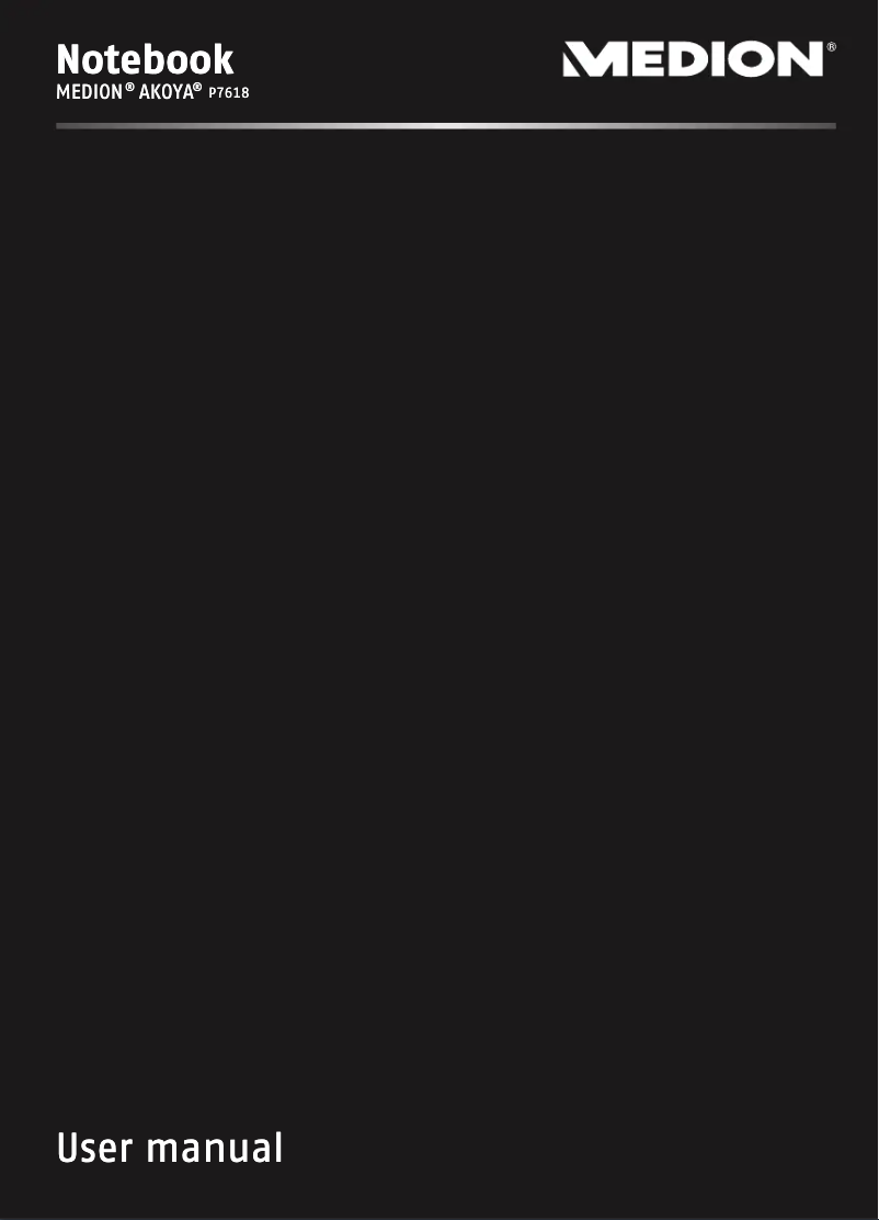 Image de la première page du manuel de l'appareil AKOYA P7618 (MD 97774)