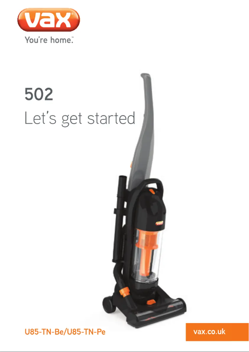 Image de la première page du manuel de l'appareil Impact 502 U85-TN-Pe